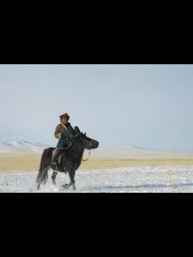 A Traveling Mongolian Man. Photographer: Naira Musallam. 