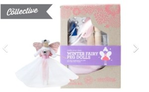 Winter Fairy Peg Doll DIY by The Honest Company 